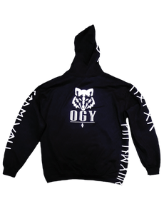 OGY Strength and Honor Hoodie - Black - OGY MOB