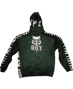 OGY Strength and Honor Hoodie - Green - OGY MOB