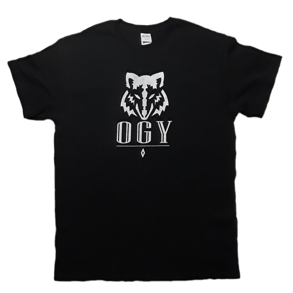 OGY Wolf Tee - Black - OGY MOB