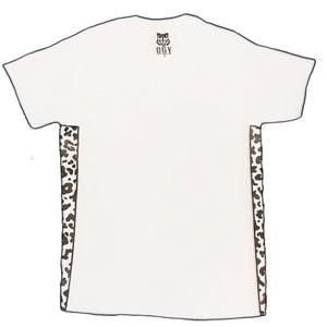 OGY Wolf Leopard Tee - White - OGY MOB