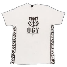 Load image into Gallery viewer, OGY Wolf Leopard Tee - White - OGY MOB