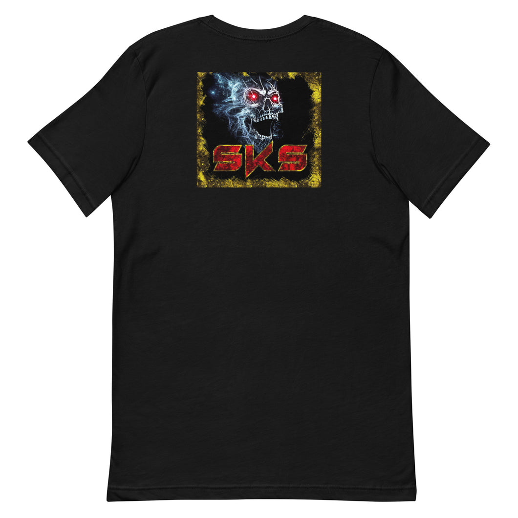 SKS Gold Skull tee - OGY MOB