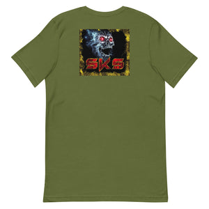 SKS Gold Skull tee - OGY MOB