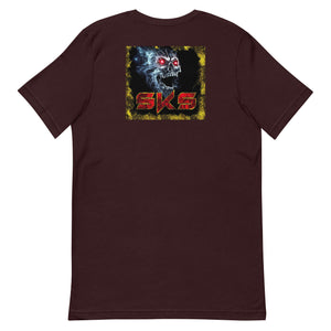 SKS Gold Skull tee - OGY MOB