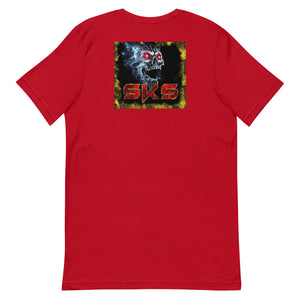 SKS Gold Skull tee - OGY MOB